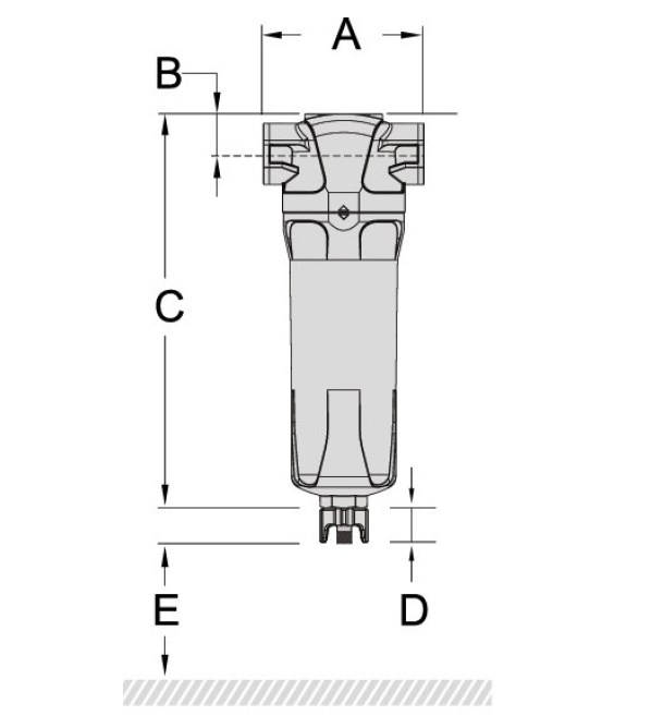 Schneider Industrie- Mikrofilter Typ  FC 476 (G1 1/4)