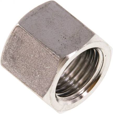 Überwurfmutter 1.4571, G 1/4", 4 / 6 / 9 mm