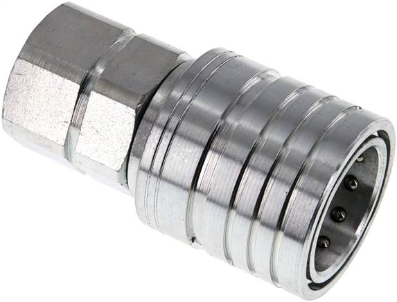 Steckkupplung ISO7241-1A, Muffe Baugr.6, M 30x1,5(IG)