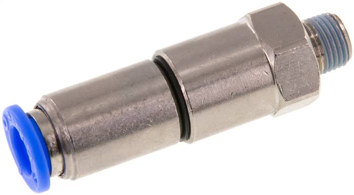 Gerade Schnelldrehverschraubung R 1/8"-8mm, IQS-Standard