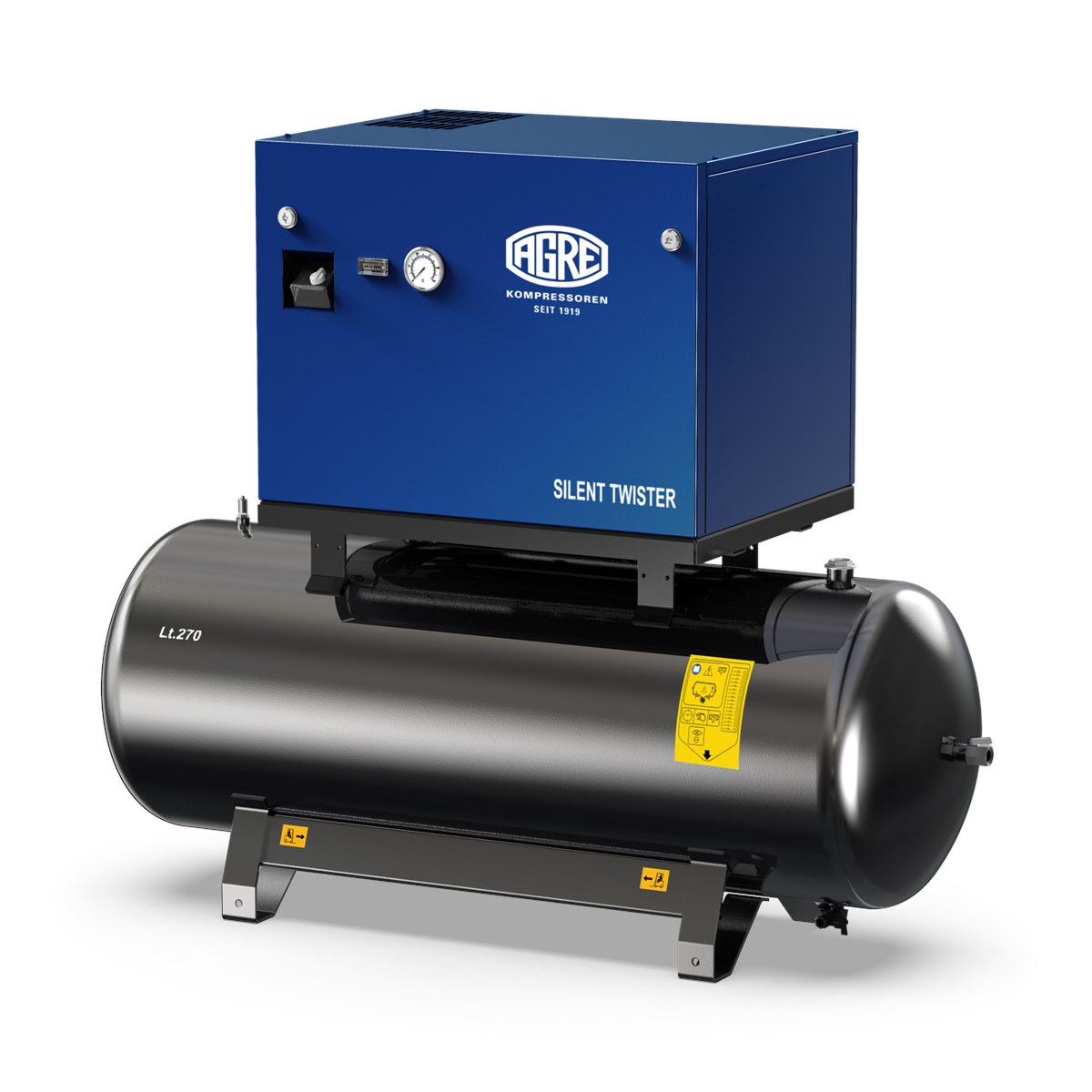 AGRE Kolbenkompressor SILENT TWISTER 500W 270