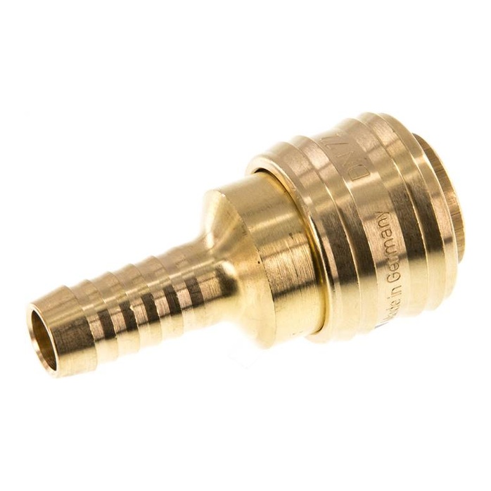 Attacco rapido (NW7.2) tubo da 10 mm, ottone