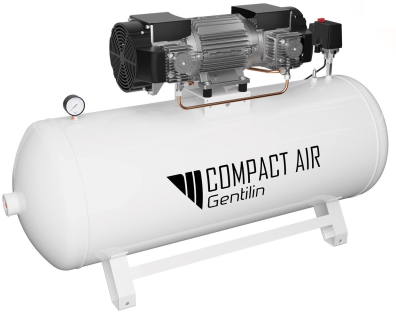 Gentilin ölfreier Kompressor ESK660/270 – Der leise Power-Speicher