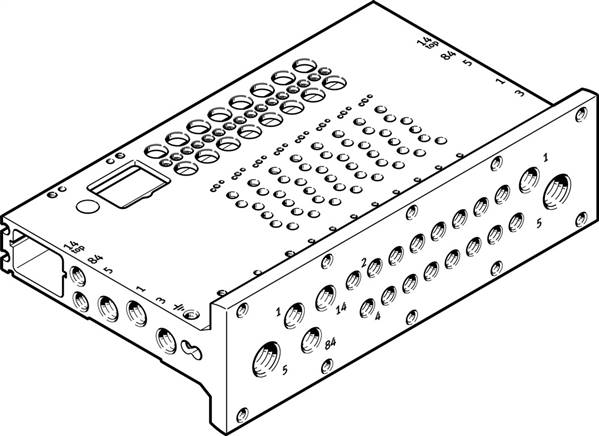 FESTO VABM-L1-10HWS2-G18-12-GR (8058339) Anschlussleiste