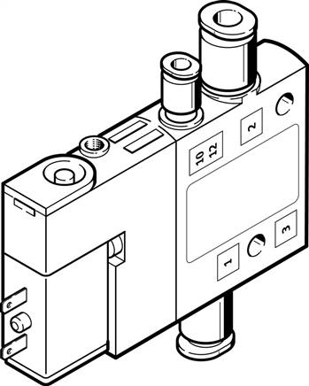 FESTO CPE10-M1BH-3GLS-QS-6 (196850) Magnetventil