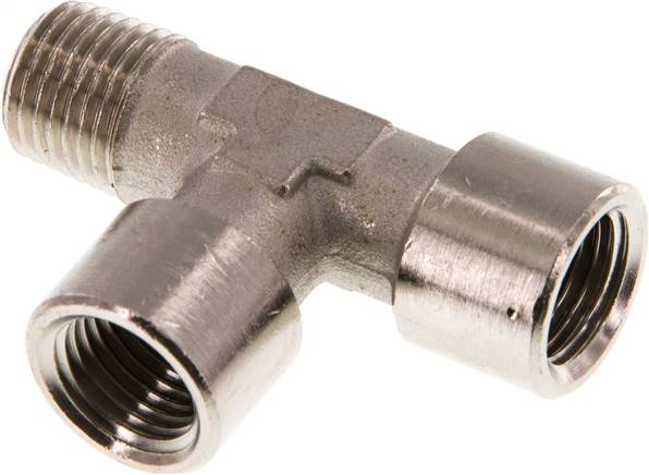 LE-Einschraubstück G 1/4"(IG)-R 1/4"(AG), Messing vernickelt