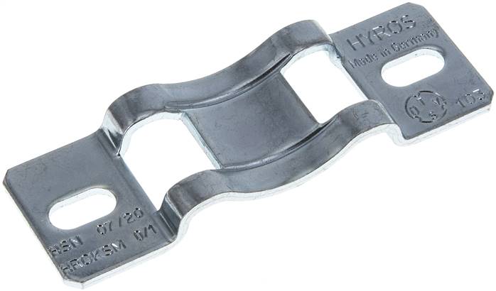 Konsole für Schlauchschellen bis 20mm, Rohr 40 - 62mm