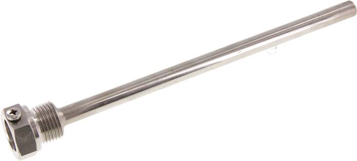 Schutzrohr zum Einschrauben (G 1/2"), 200mm, 1.4571 Typ TR 200 BUND ES