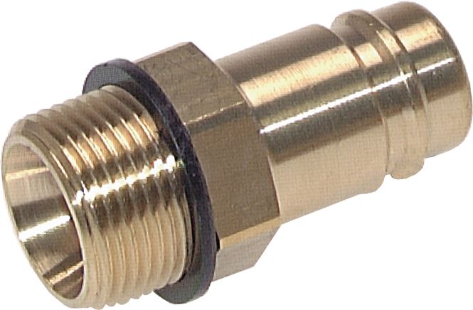 Kupplungsstecker (NW15) G 1"(AG), Messing