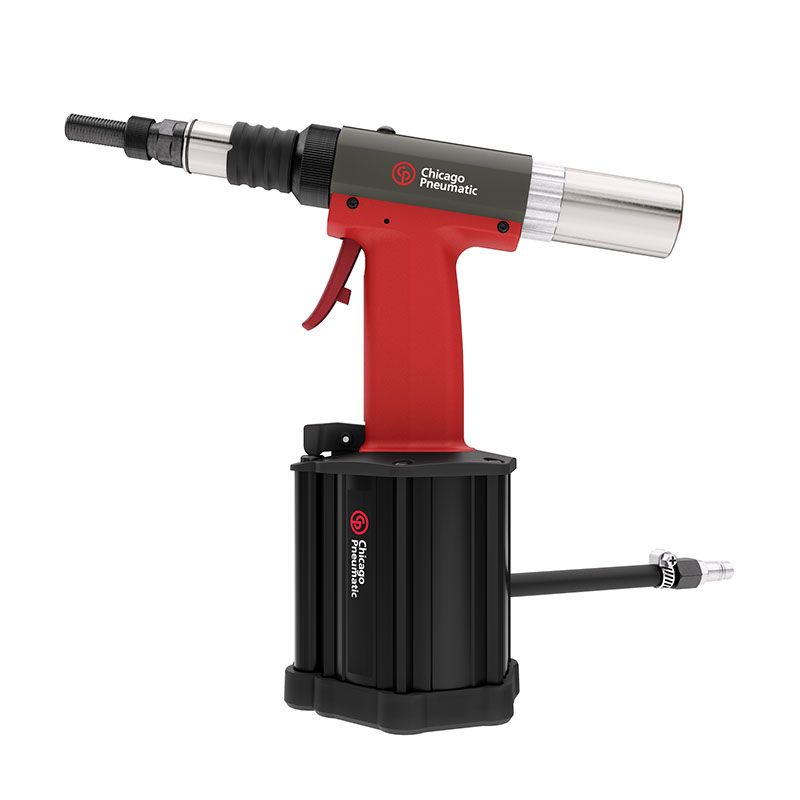 Chicago Pneumatic Druckluft Nietmutternsetzer, Nietmuttern von M3 bis M12