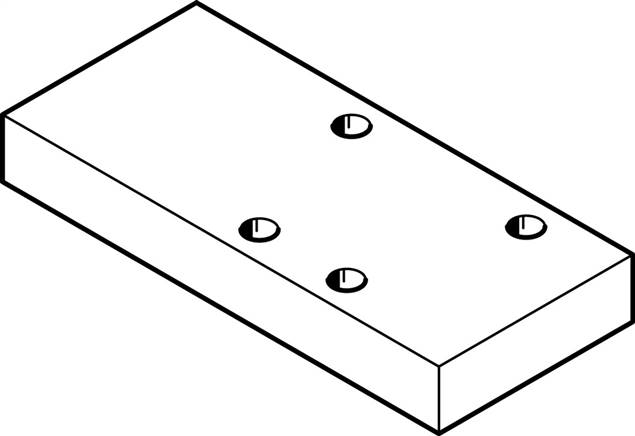 FESTO IAP-04-D-3 (36121) Abdeckplatte