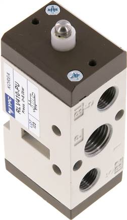 5/2-Wege Endschalter mit Nocke, G 1/4" (Abluft G 1/8")