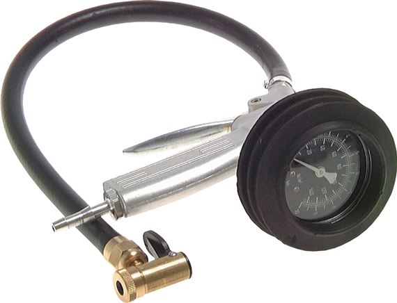 Handreifenfüller ungeeicht, 0 - 10 bar, 6 mm Schlauchtülle