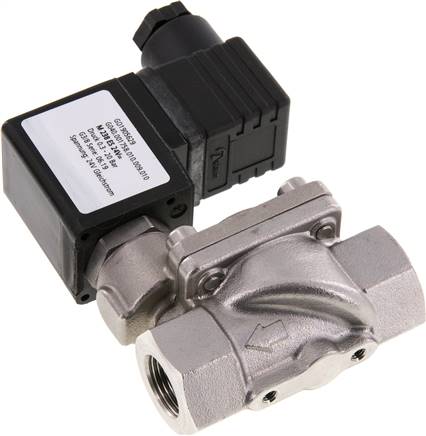 2/2-Wege ES-Magnetventil G 3/8", 0,3 - 20 bar, stromlos geschlossen (NC) 230V