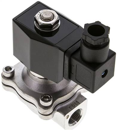 2/2-Wege ES-Magnetventil G 3/8", 0-6/10 (DC/AC) bar, NC 24VAC