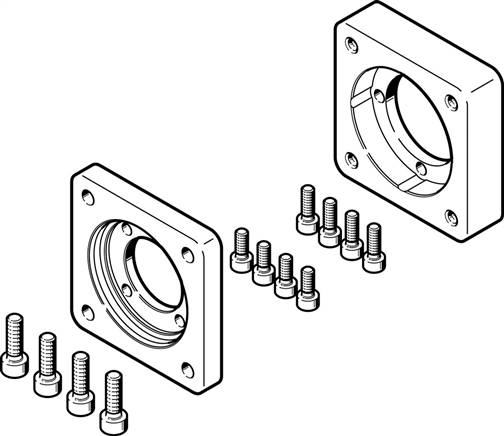 FESTO EAMF-A-44C-40G-S1 (1460095) Motorflansch