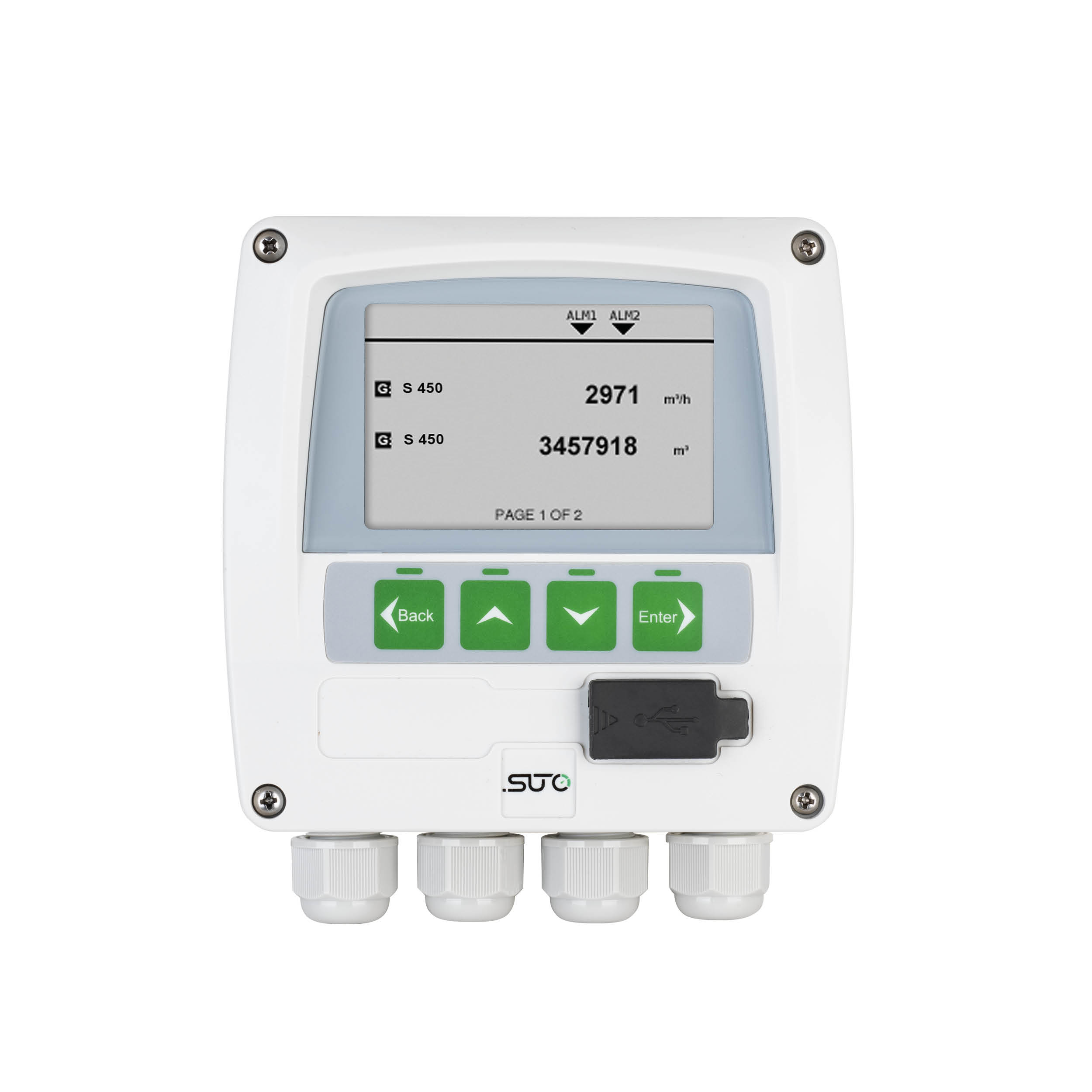 S320 Display Basiseinheit, Panel-Version, 1 SDI- + 1 Analogeingang, 100-240 VAC, Wandgehäuse