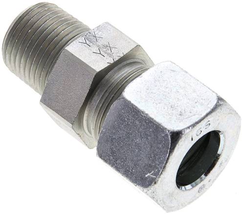 Gerade Schneidringverschr. NPT 1/2"-16 S (M24x1,5), Stahl verzinkt
