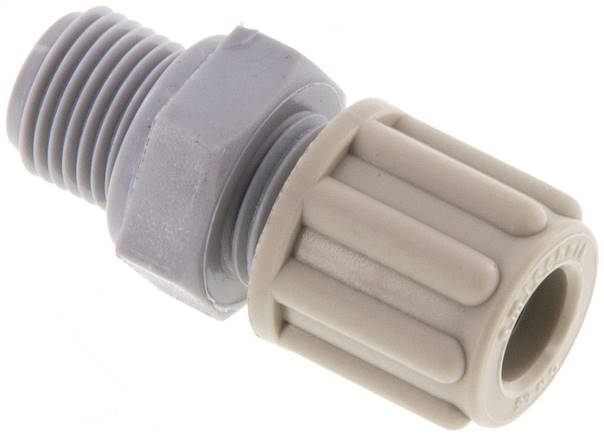Gerade Verschraubung G 1/8"-6x4mm, PA