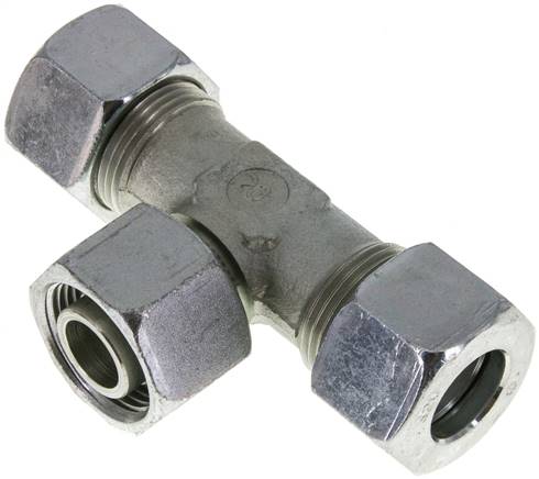 Einstellb. T-Schneidringverschraubung 20 S (M30x2), Stahl verzinkt