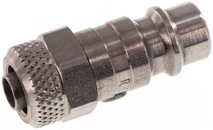 Kupplungsstecker (NW7,2) 8x6mm Schlauch, 1.4404