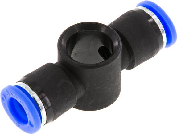 Steckanschluss, T-Ringstück G 1/4"-8mm, IQS-Standard