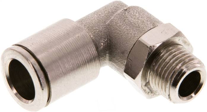 Winkel-Steckanschluss R 1/8"-8mm, IQS-MSV (Hochtemperatur), Dichtung FKM