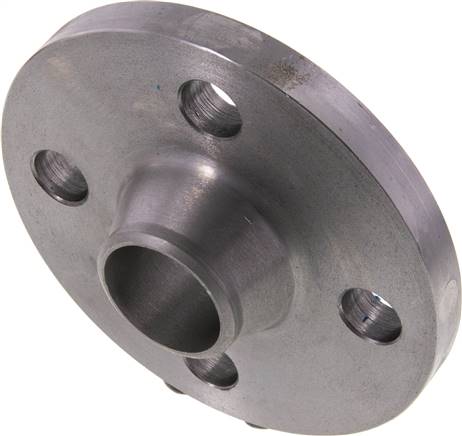 Vorschweißflansch DN32-PN16 (DIN), DIN 2633, 42,4mm, Stahl schwarz