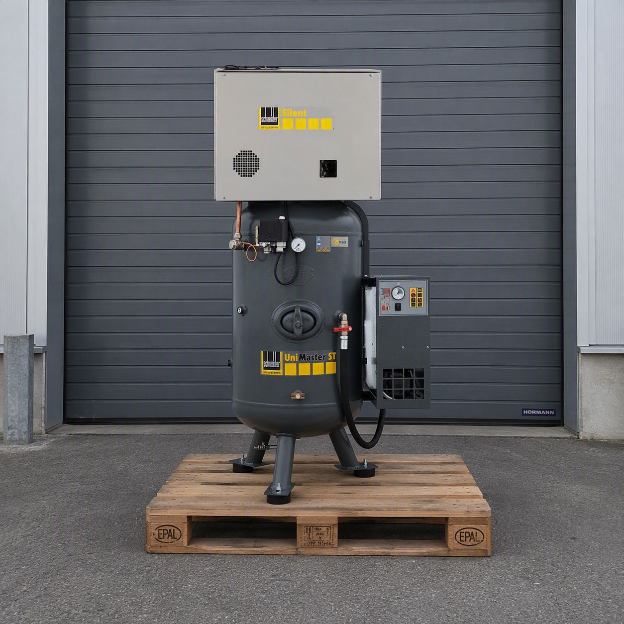 AUSSTELLER Schneider UNM STS 660-10-500 XSDK · 520 l/min · 10 bar · 4,0 kW · Kolbenkompressor · 1121580501