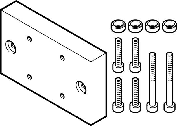 FESTO DHAA-D-H4-12-Q11-8 (2786084) Adapterbausatz