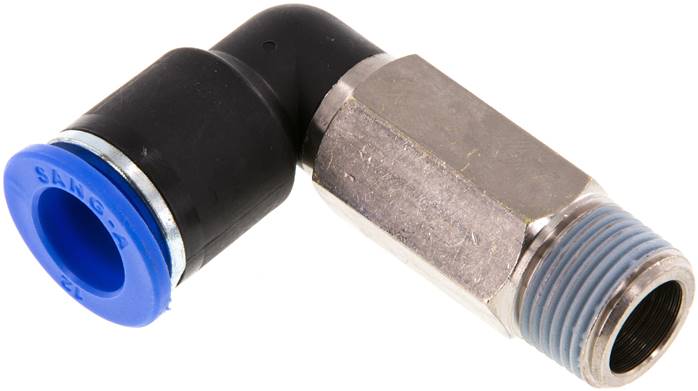 Winkel-Steckanschluss, lang R 3/8"-12mm, IQS-Standard