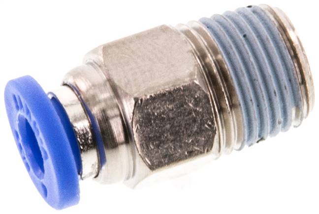 Gerader Steckanschluss R 1/8"-4mm, IQS-Standard