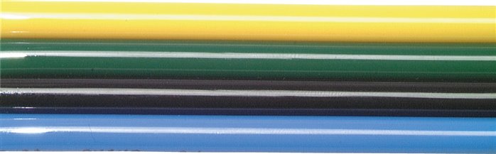 Polyurethan-Schlauch 4 x 2,5 mm, Quattro-Schlauch (4-fach)