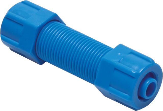 Gerade Verschraubung 6x4mm-6x4mm, Kunststoff (POM)
