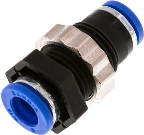 Schott-Steckanschluss 8mm, IQS-Standard, aus Kunststoff