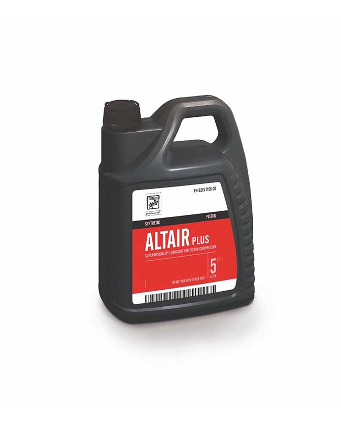 Kolbenkompressoröl ALTAIR PLUS für hohe Auslastung | Kanister 5 Liter | 6215715800