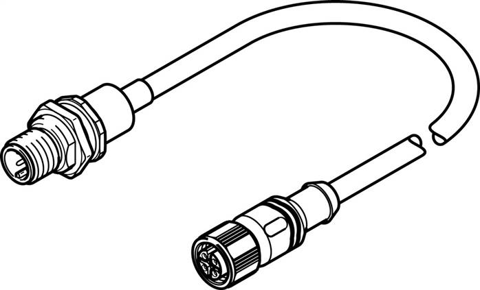 FESTO NEBM-M12G4-RS-2.23-N-M12G4H (571900) Motorleitung