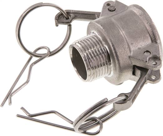 Kamlock-Kupplung (B) R 3/4"(AG), Edelstahl (1.4408)