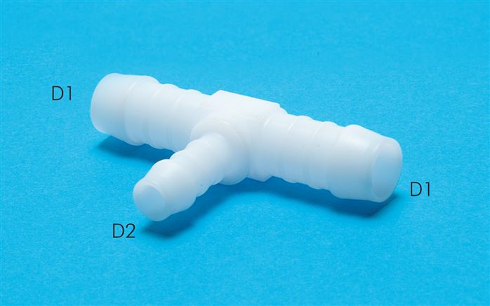 T-Schlauchverbinder 18mm-10mm-18mm, POM