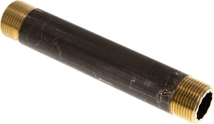 Rohrdoppelnippel G 3/4"-150mm, Messing