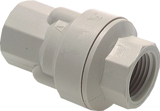 Rückschlagventil (leicht), G 1", PN 6, Polypropylen