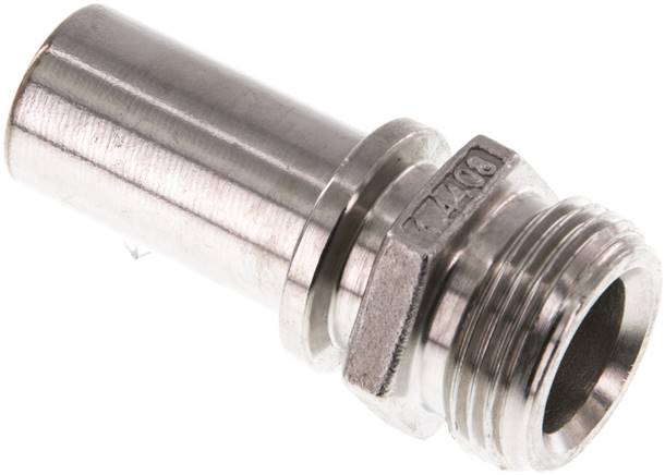 Gewindetülle, EN14420-5 G 3/4"-19 (3/4")mm, 1.4408