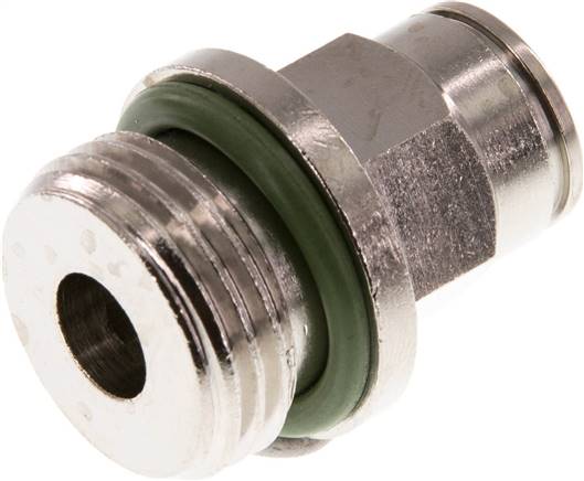 Gerader Steckanschluss G 1/2"-10mm, IQS-MSV (Hochtemperatur), Dichtung FKM