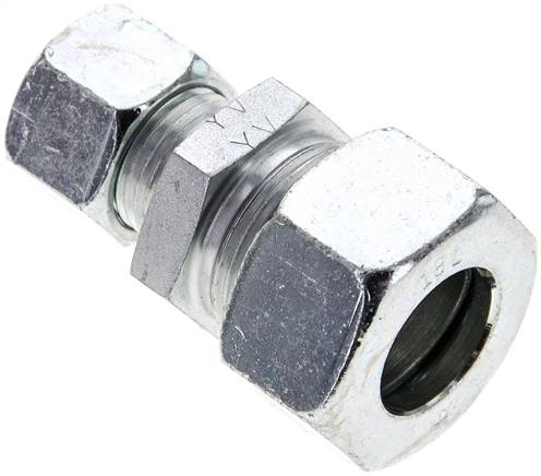 Reduzierverschraubung 18 L (M26x1,5)-12 L (M18x1,5), Stahl verzinkt