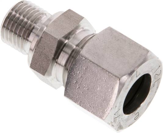 Gerade Schneidringverschr. G 1/4"-12 L (M18x1,5), 1.4571