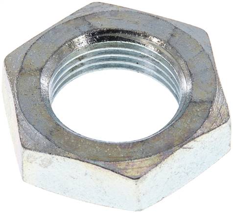 Sechskant-Gegenmutter M 27x2, Stahl verzinkt