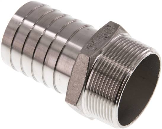 Gewindetülle R 2"-50 (2")mm, 1.4408