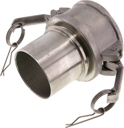 DIN/EN-Kamlock-Kupplung (C/CC) 75 (3")mm Schlauch, Edelstahl (1.4408)