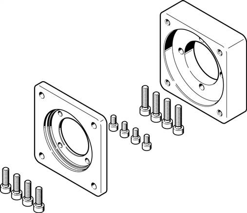 FESTO EAMF-A-64B-60G/H-S1 (2256289) Motorflansch