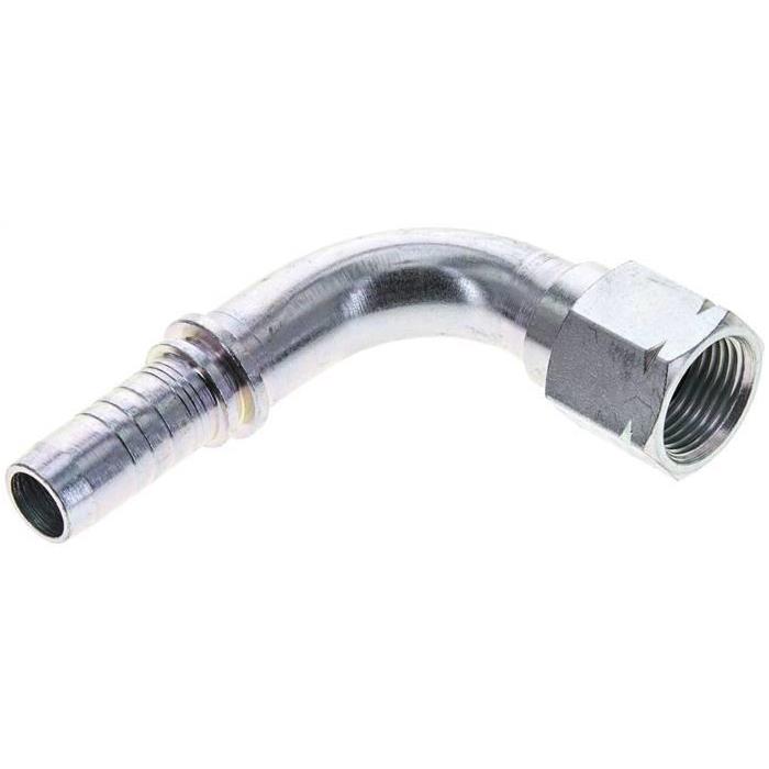 Pressanschluss DKJ (90°), UNF 7/8"-14, DN 16